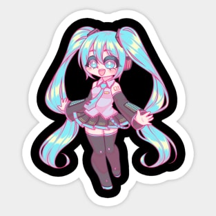 Hatsune Miku Pinky Style Sticker